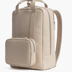 Monos Vegan Leather Metro Travel Backpack